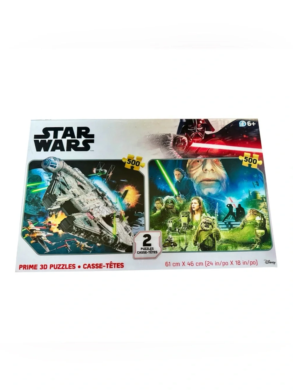 Holographic STAR WARS ROTJ Prime 3D Puzzle